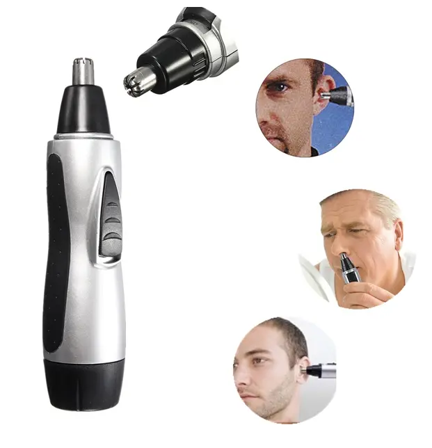 Subtle-Trim™ Nose and Ear Hair Trimmer Shaver Clipper Cleaner